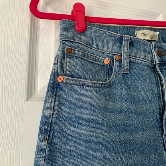 Madewell the Perfect Vintage Jean 26 high-rise & frayed hem - Picture 4 of 8